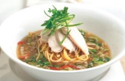 Asian noodle soup