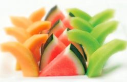 Melon platter